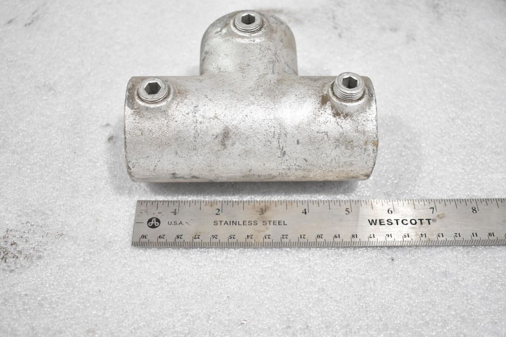 KEE KLAMP 25-8 THREE SOCKET T CONNECTOR CLAMP, 1.98" INSIDE DIAMETER