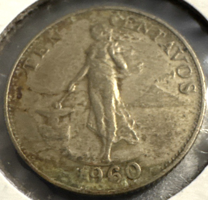 1960 Philippines 10 Centavos