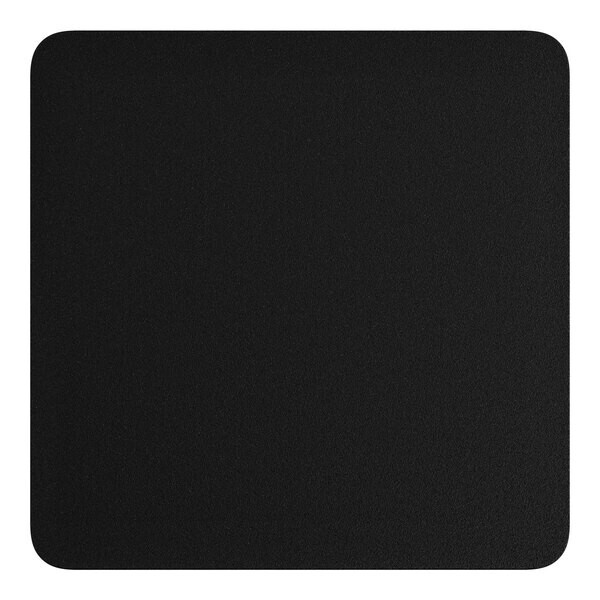 30'' Square Restaurant Table Top with Black Laminate Top Finish