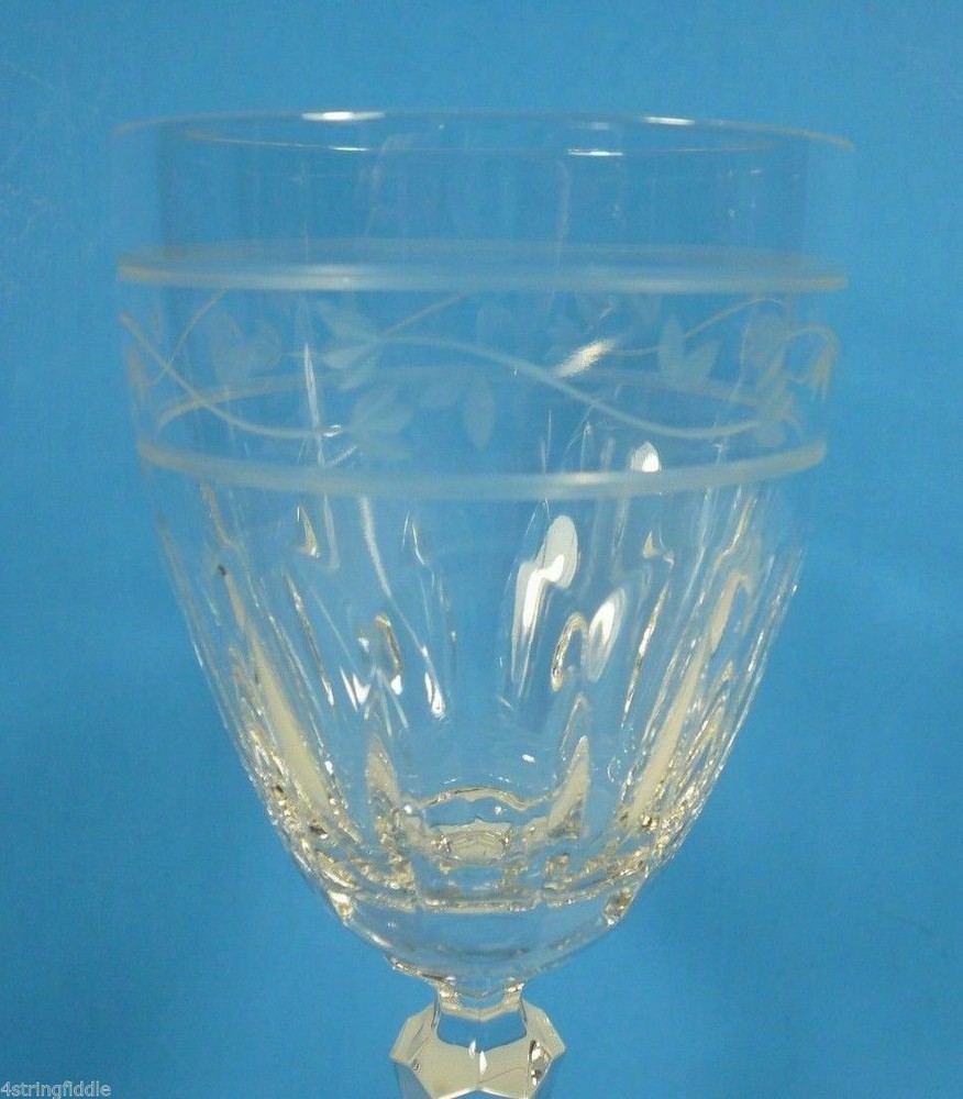 Gorham Crystal ROSECLIFF 7" Wine Glass
