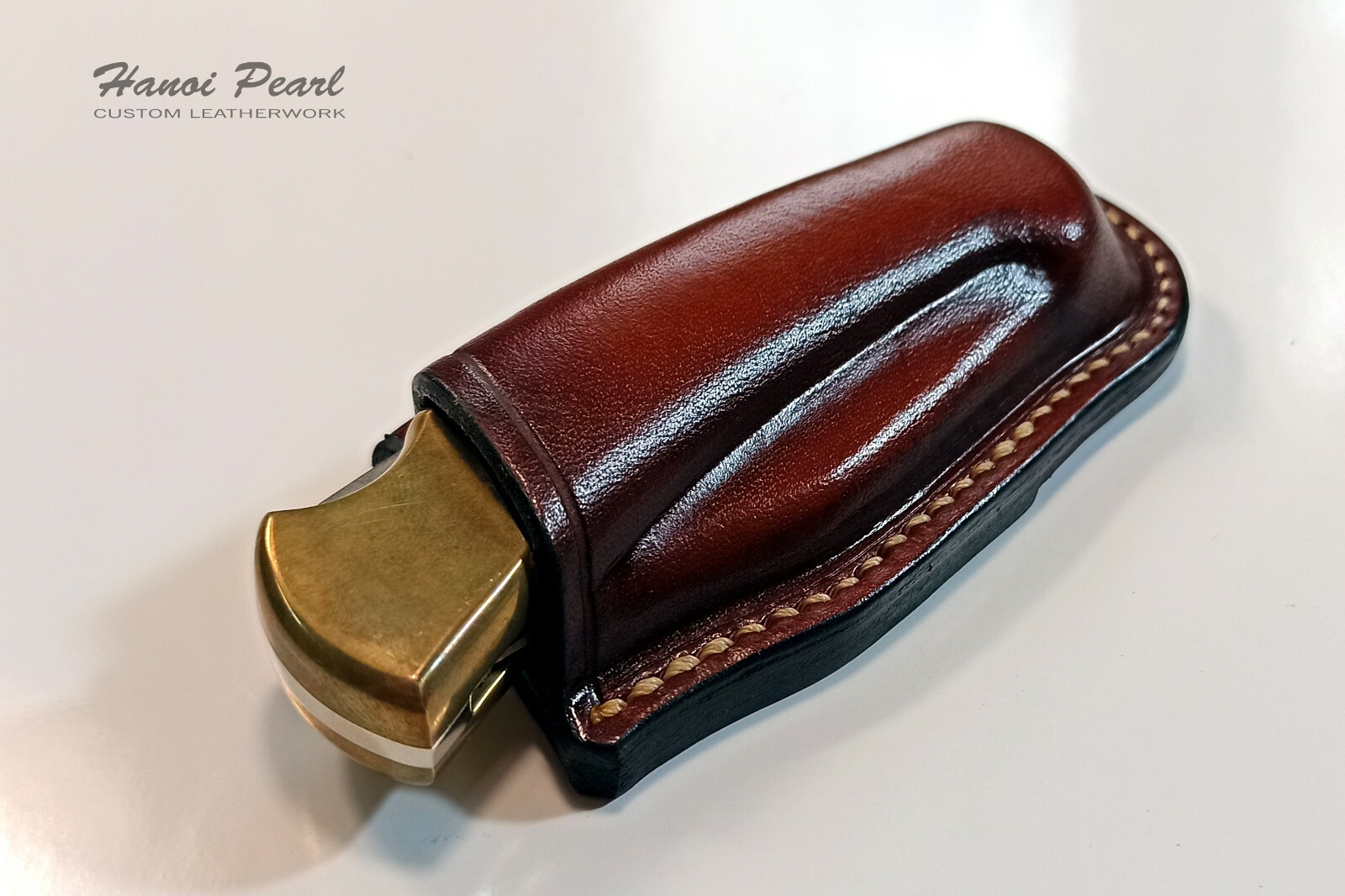 Buck 112 Ranger Sheath | Custom Cross Draw Scout Carry Leather Sheath