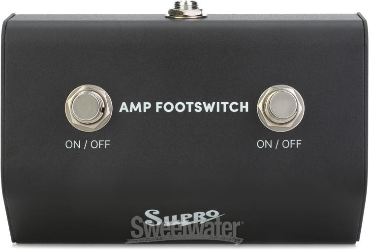 Supro SFS2 2-button Footswitch