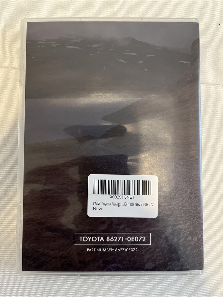 Toyota Navigation SD Card OEM 86271 0E072