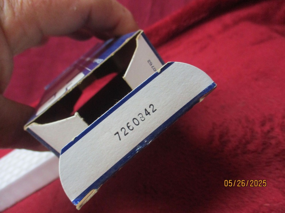 Vintage SMITH & WESSON, 9mm, 100 Gr. Full Metal Case, Ammo Box, (EMPTY)