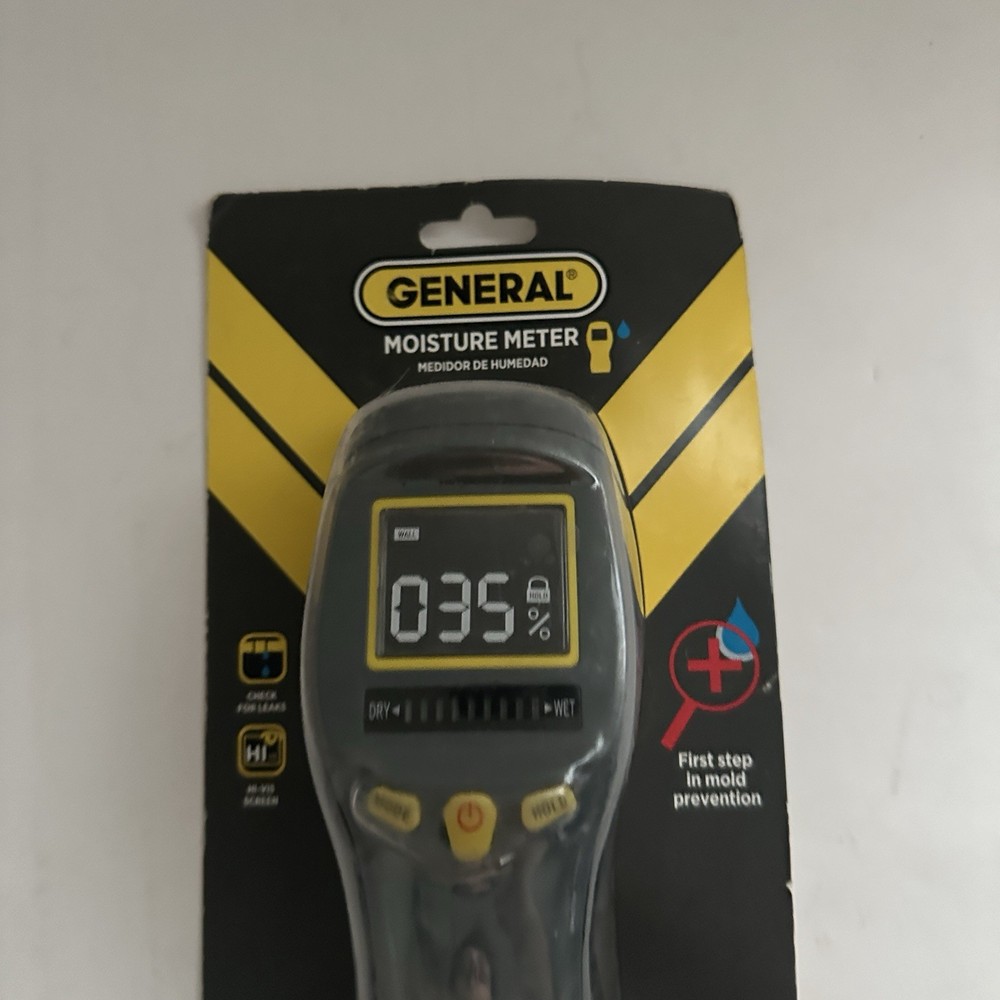 Open Box General Tools MM7 Pin-Type Moisture Meter Mold Leak Detector