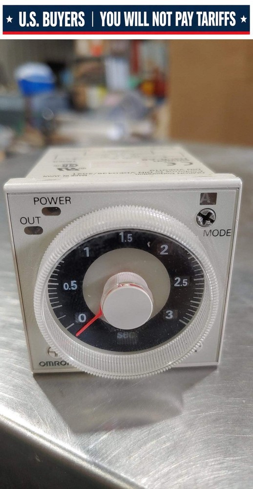 OMRON H3CR-A8 TIMER 100/240VAC (USED)