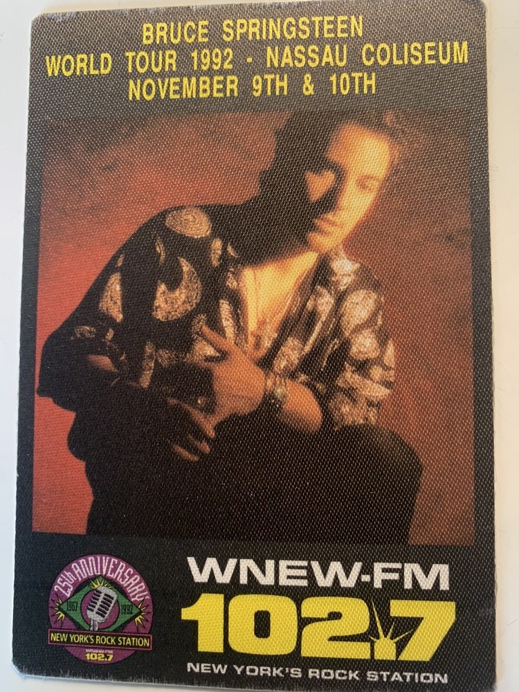 bruce springsteen All Access Pass
