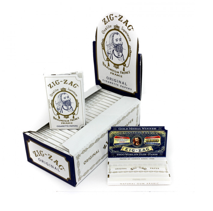 Zig-Zag White - 10 PACKS - Zig Zag Single Wide 1.0 Rolling Papers