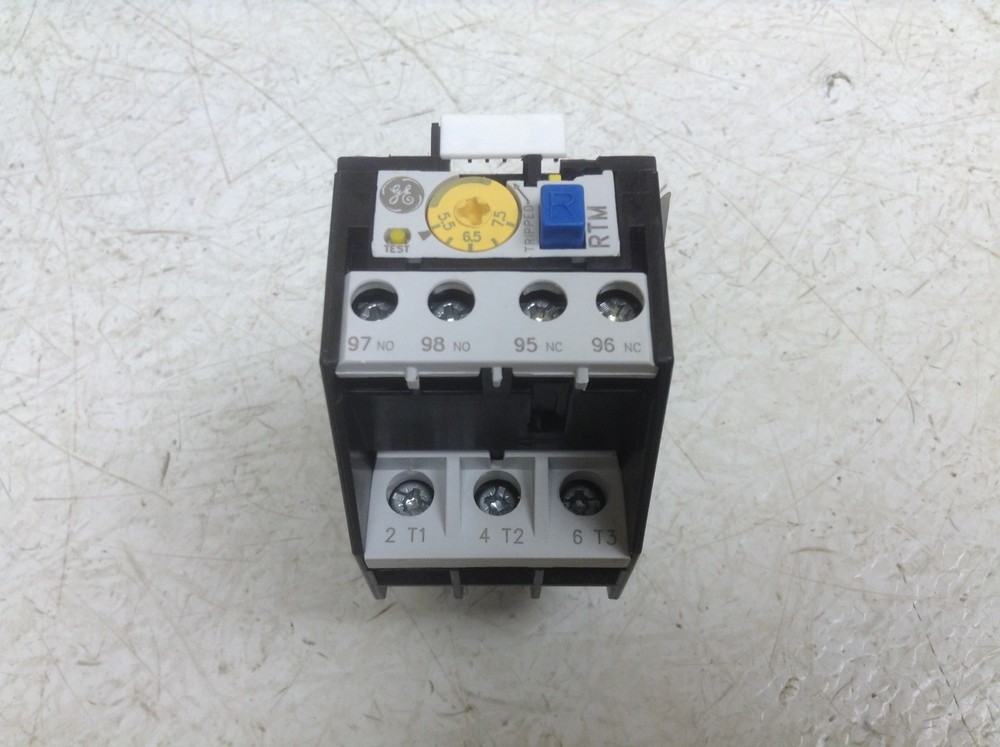 GE General Electric RTM1M 5.5-7.5 Amp Overload Relay RTM