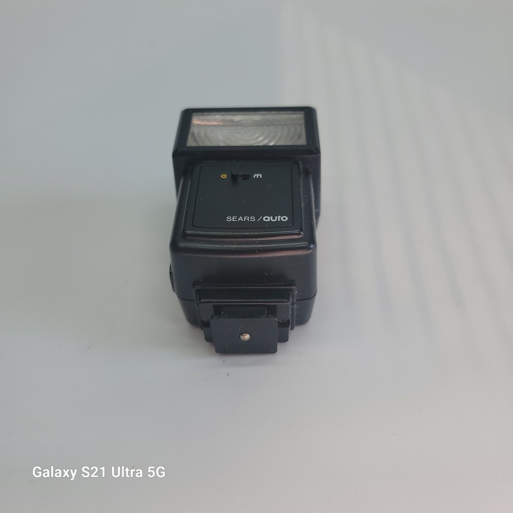 Sears Auto Flash Model 330.80170 Universal Shoe Mount Camera Flash-Tested, Works