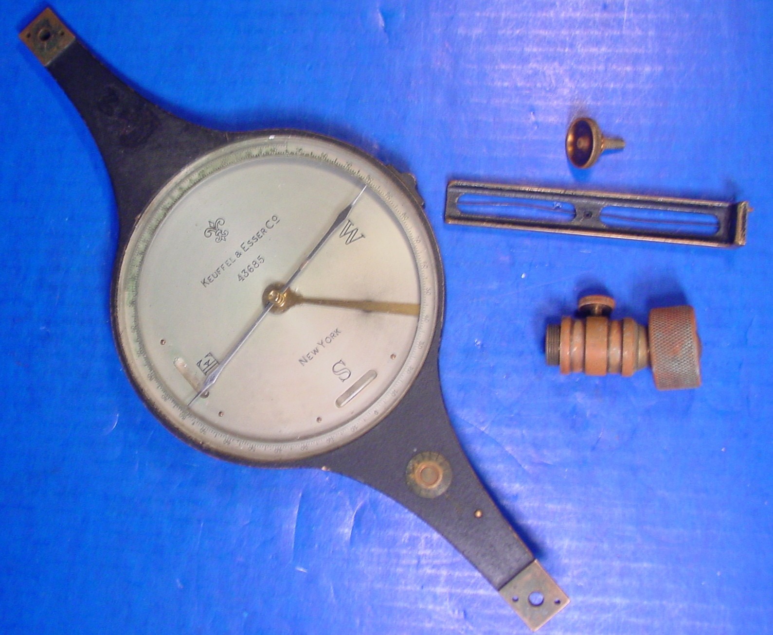 1921 Keuffel Esser Compass - Large Example