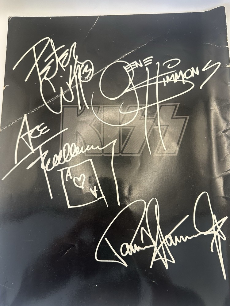 KISS Reunion Tour Book Program 1996-97 Ace Peter Paul Gene