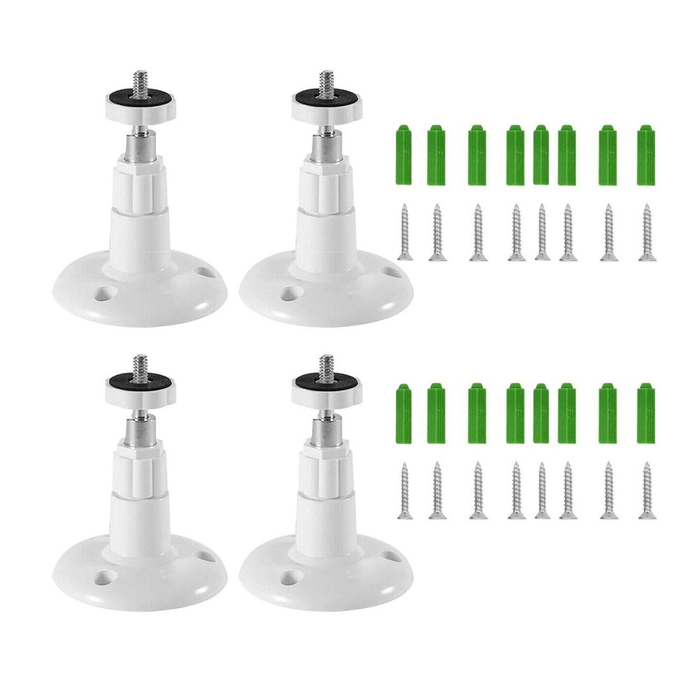 4 Pack Universal For Arlo Mount Bracket for Pro 3/4 360° Swivel Splash Resistant