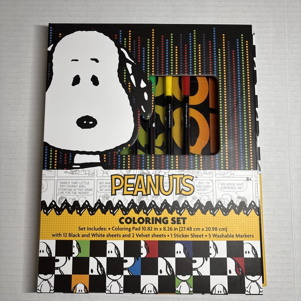 Peanuts Coloring Set