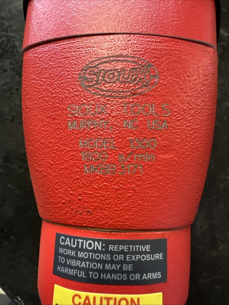 SIOUX AIR CUTTER MODEL 1300