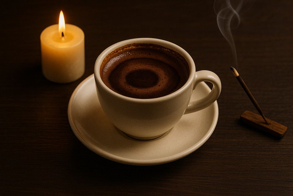 personalized coffee cup reading