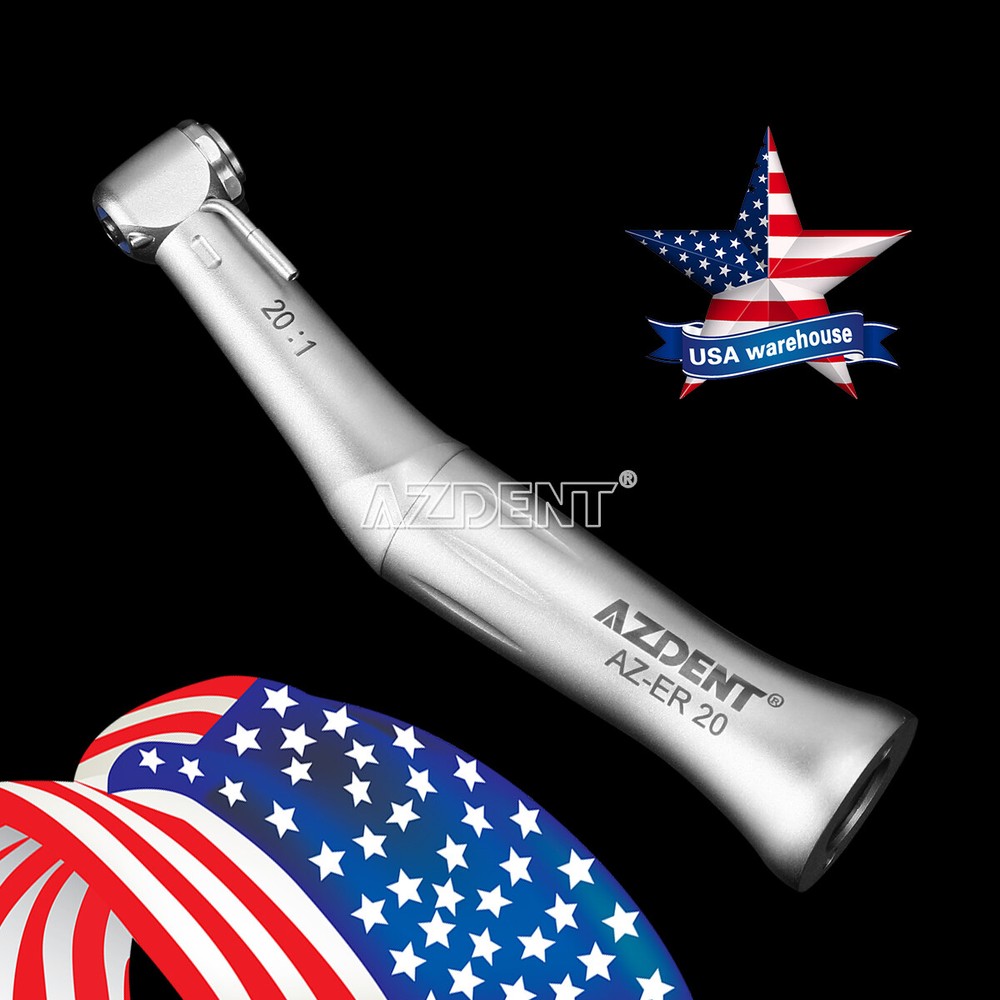 Dental 20:1 Reduction Implant Contra Angle Handpiece E-type Push Button