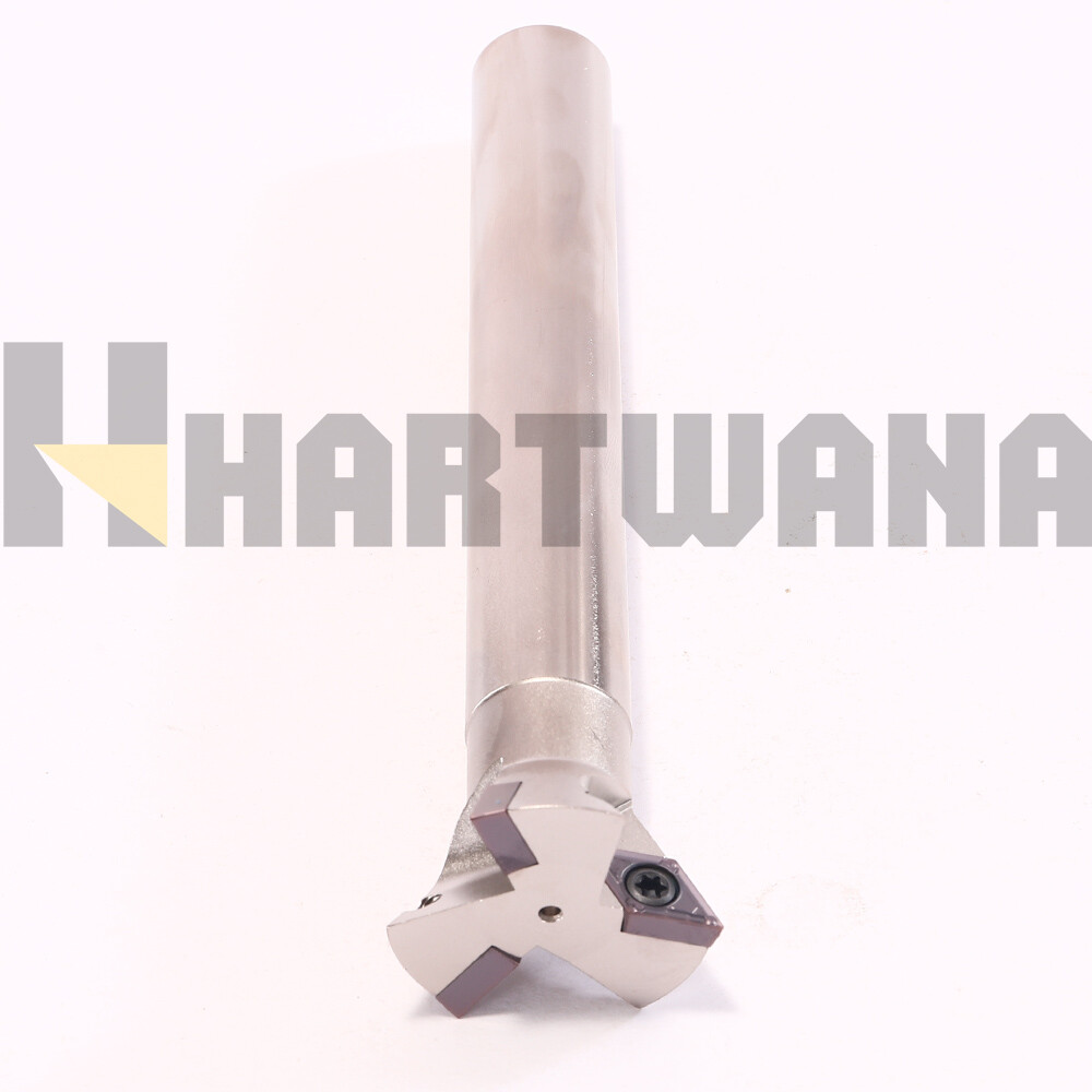 60 Degrees Dovetail Milling Cutter Holder 20mm 3 Flutes DCMT110204 Inserts