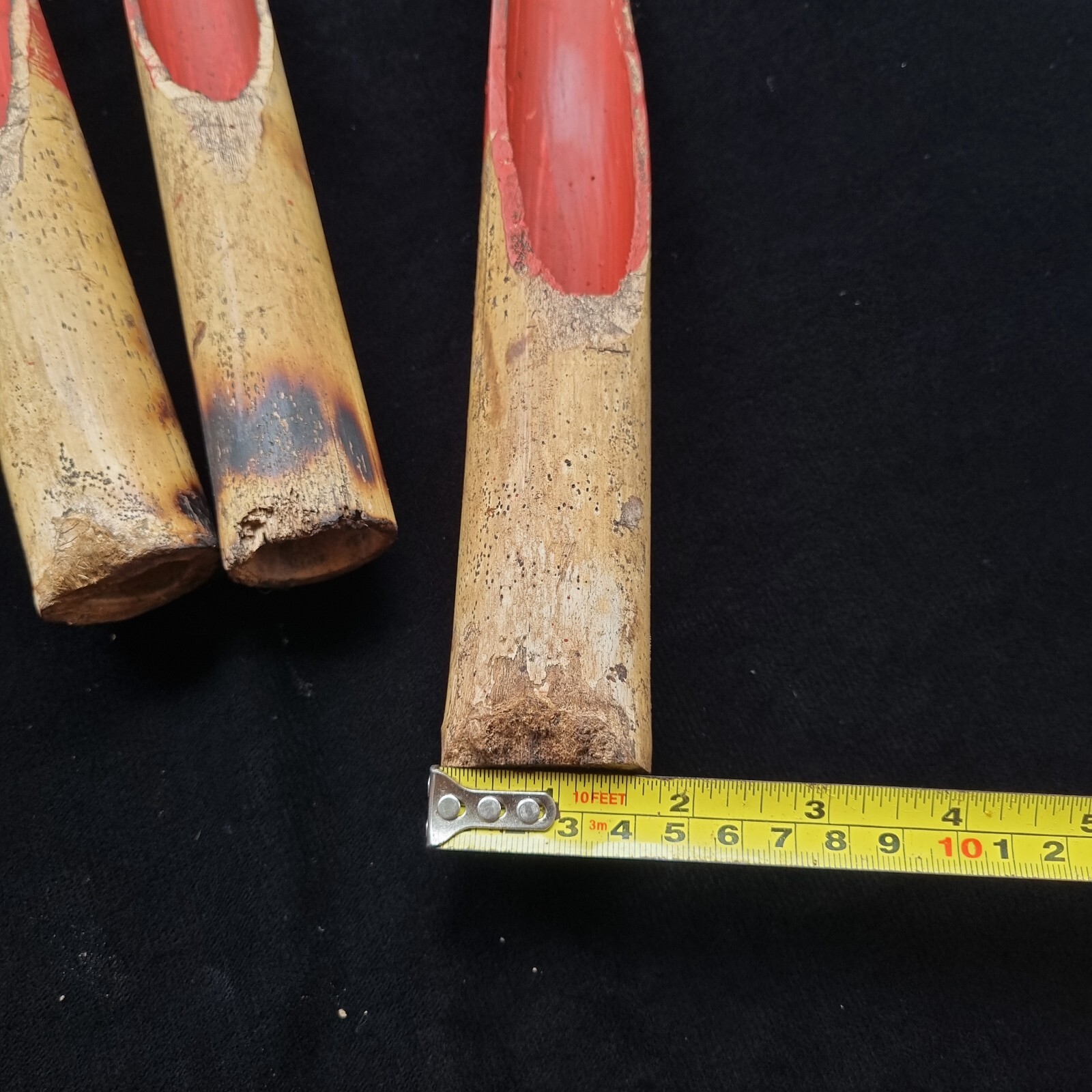 Asmat Bamboo Asaro Claws Mudmen Headhunter Papua New Guinea Carved Wooden Art