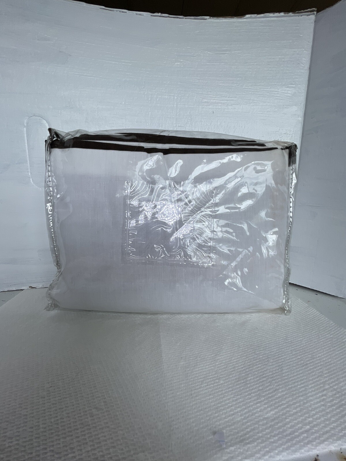 Lines N Things Bed Skirt Chocolate NWT NB Kenya King Size