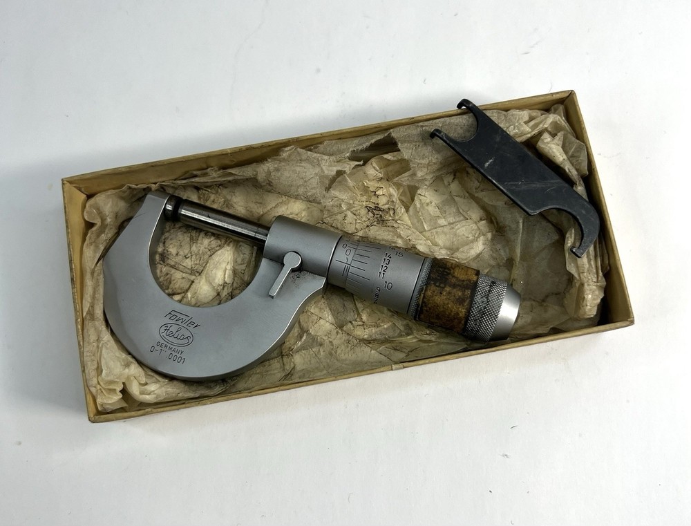 Fowler Helios Germany 0-1” .0001 Micrometer