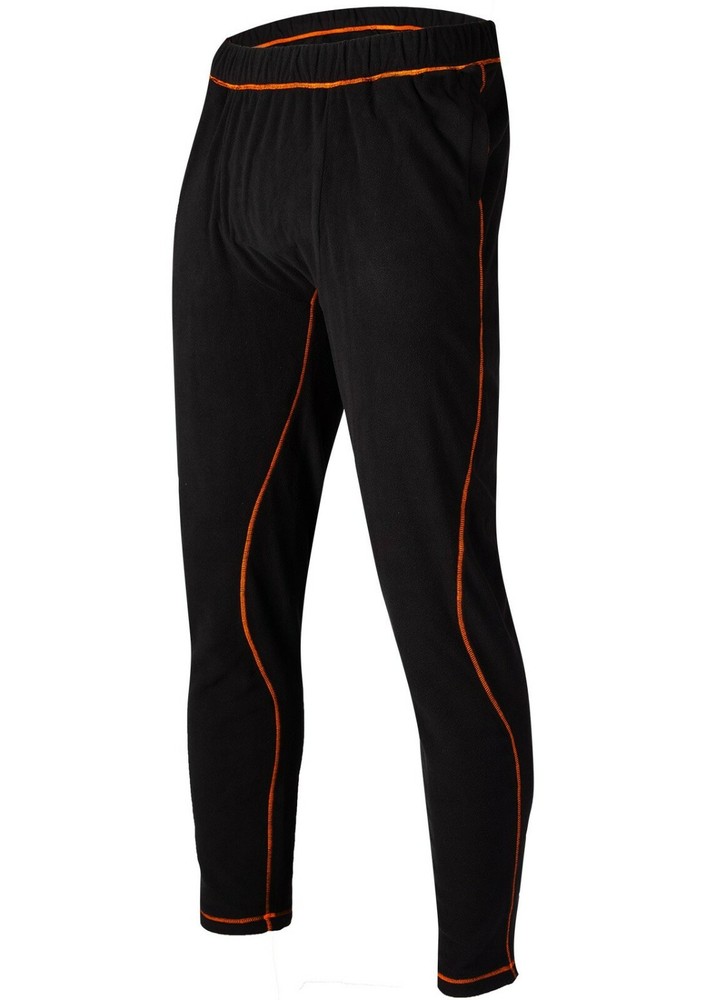 FXR Pyro Pants, Mens Snowmobile Mid Layer Pant, Black, Orange, Extra Large, XL