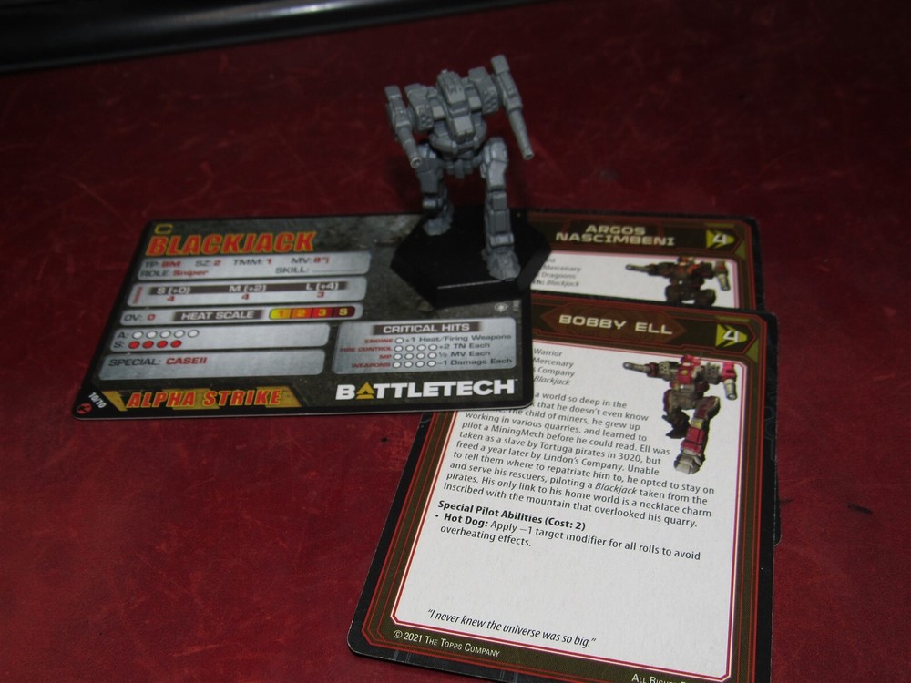 BattleTech: Mech: Blackjack b