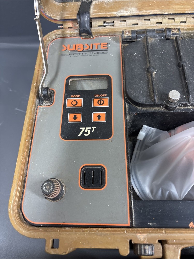 Subsite 75R Pipe and Cable Locator System 75T