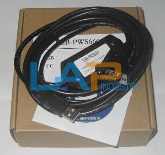 1 Pc. New For Touch Screen Programming Cable Download Cable USB-PWS6600 3meters