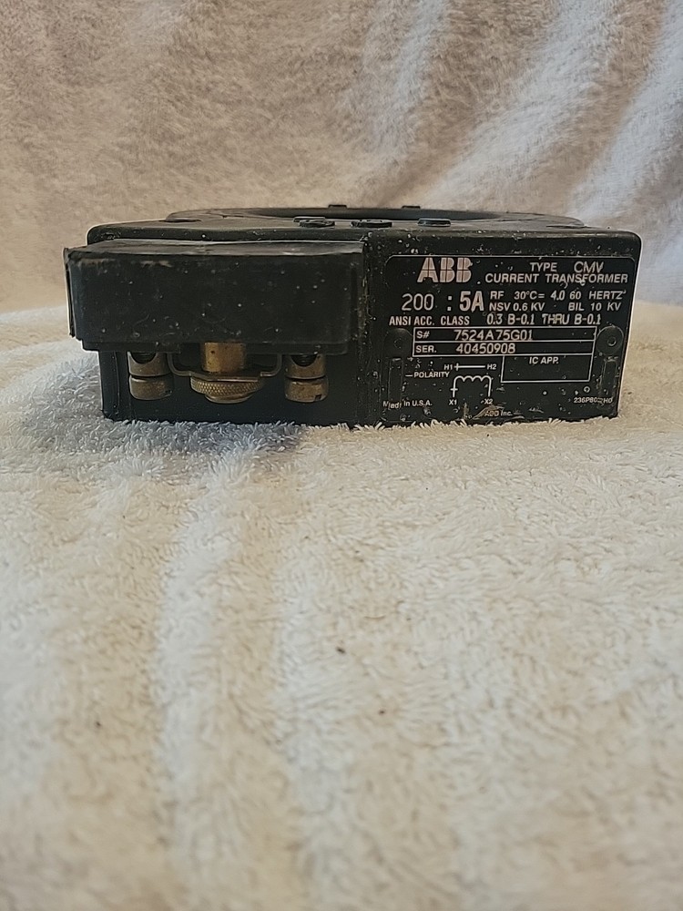 ABB Current Transformer, Type CMV, 200 : 5A