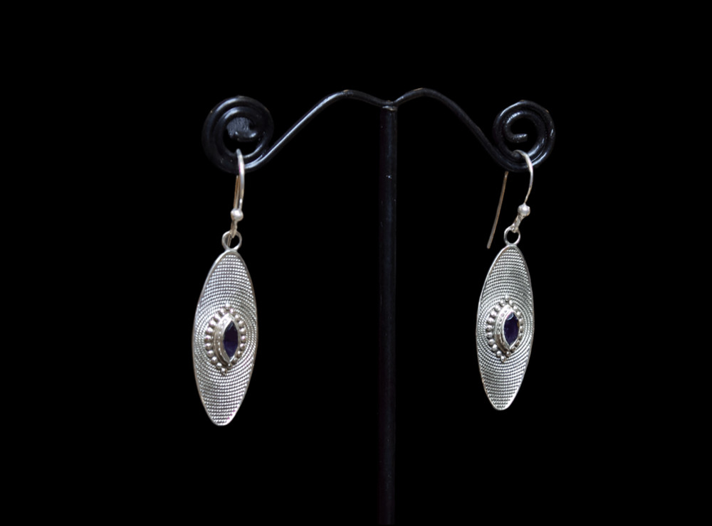 Iolite Earrings