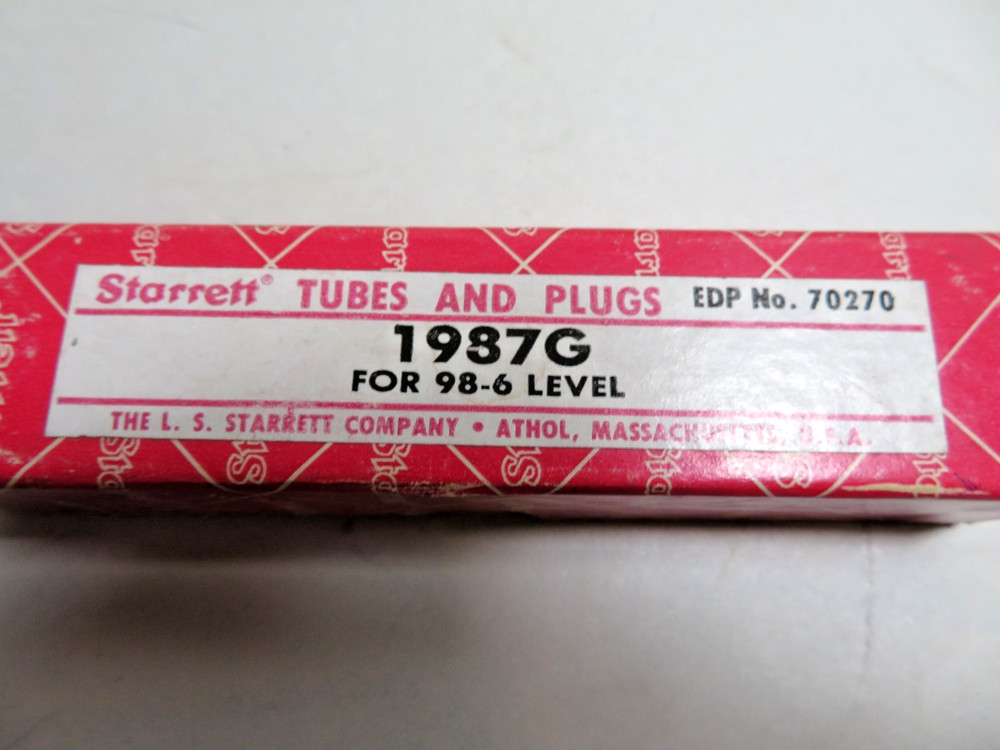 Starrett 1987G Machinist Precision Level New