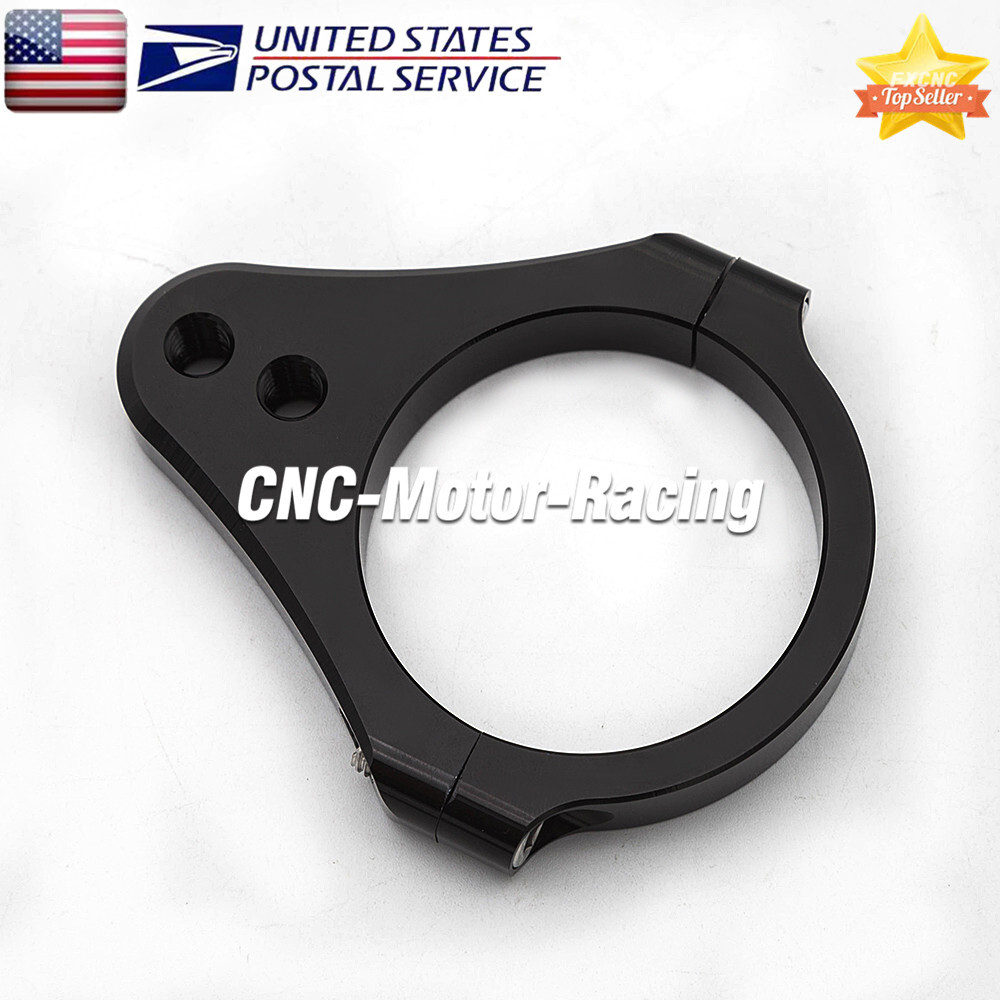 54mm CNC Universal Steering Damper Fork Frame Mount Clamp Bracket Holder Front