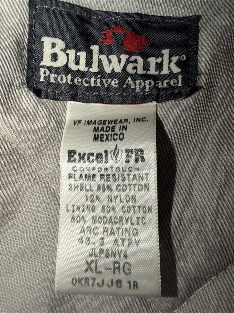 bulwark fr jacket Xl