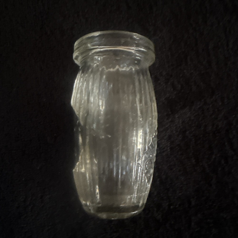 Rare Shippams Vintage Glass Paste Jar
