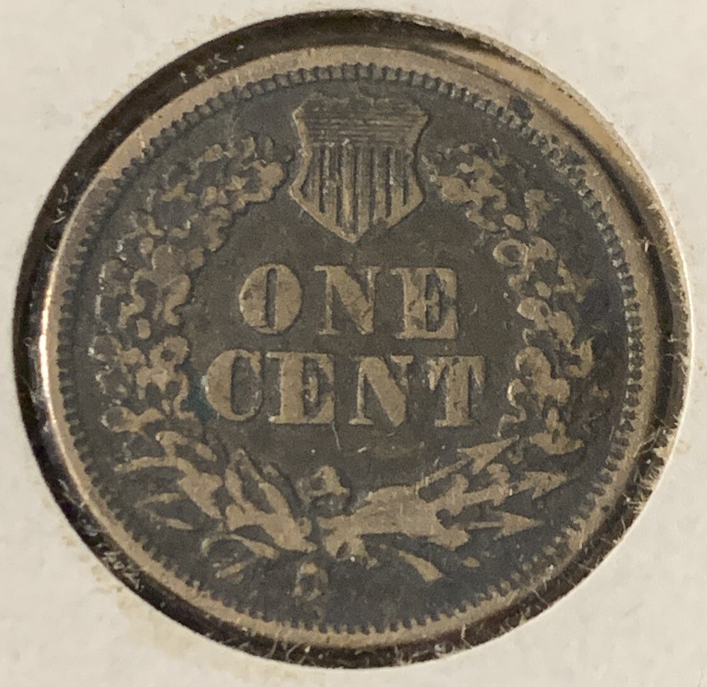 1863 Fine-VF Indian Head Cent