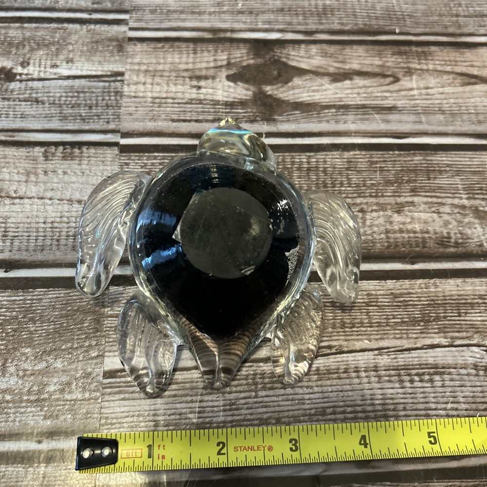 Glass Decortive Turtle Amazong Piece