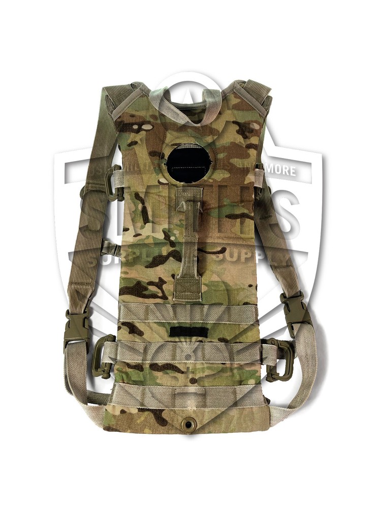 Multicam Hydration Backpack Water Carrier System, Army 100oz Pack, No Bladder