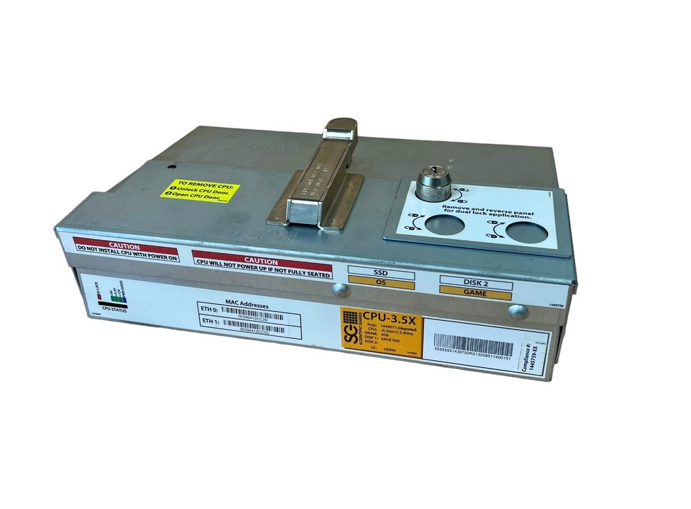 WMS BB3 s23 and S32 NXT 3.5x CPU