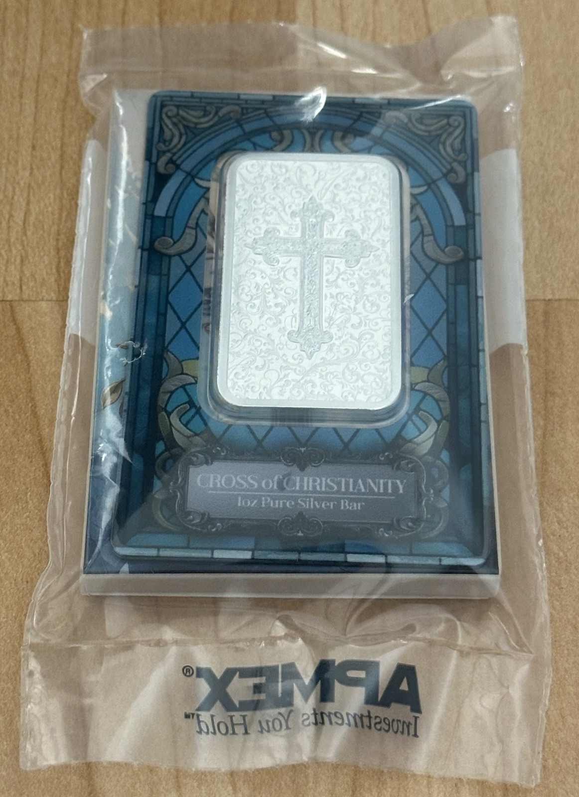 Cross of Christianity 1 oz Silver Bar PAMP Suisse 2026 Niue BOX 5000 Made SEALED
