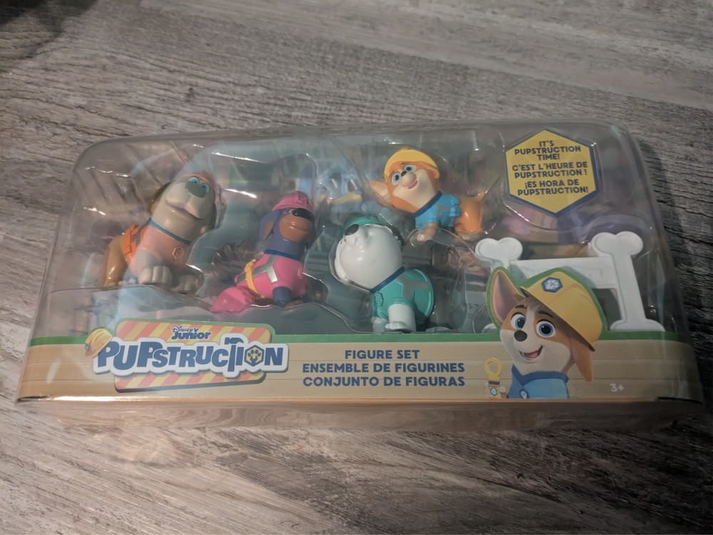 Disney Junior Pupstruction 5-Piece Figure Set NEW