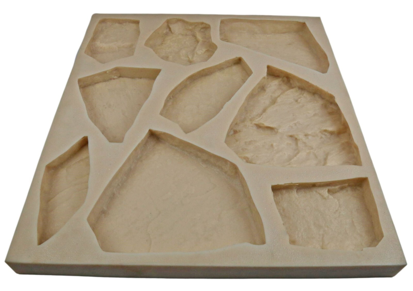 Stone Master Molds Rubber Molds for Concrete, Fieldstone Flat Mold