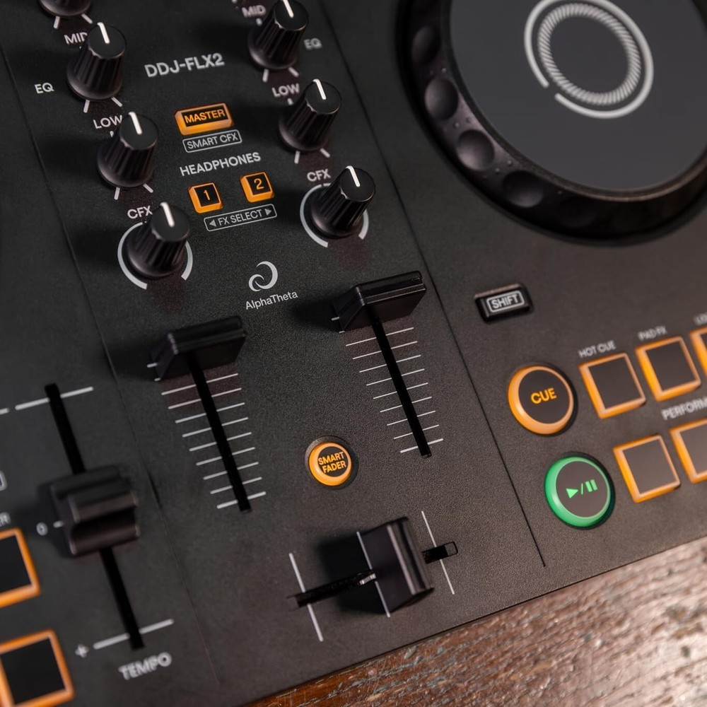 Pioneer DJ AlphaTheta Compact 2-Channel DJ Controller