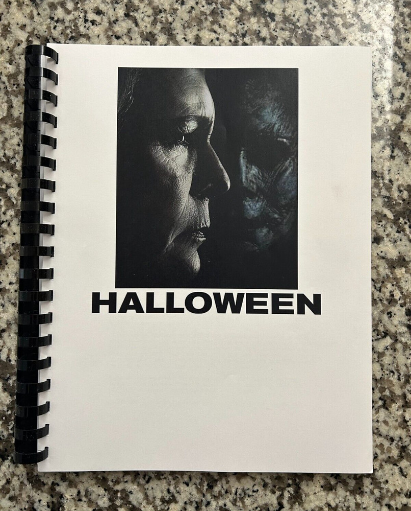 Halloween 2018 Horror Movie Script Reprint Full Screenplay Script