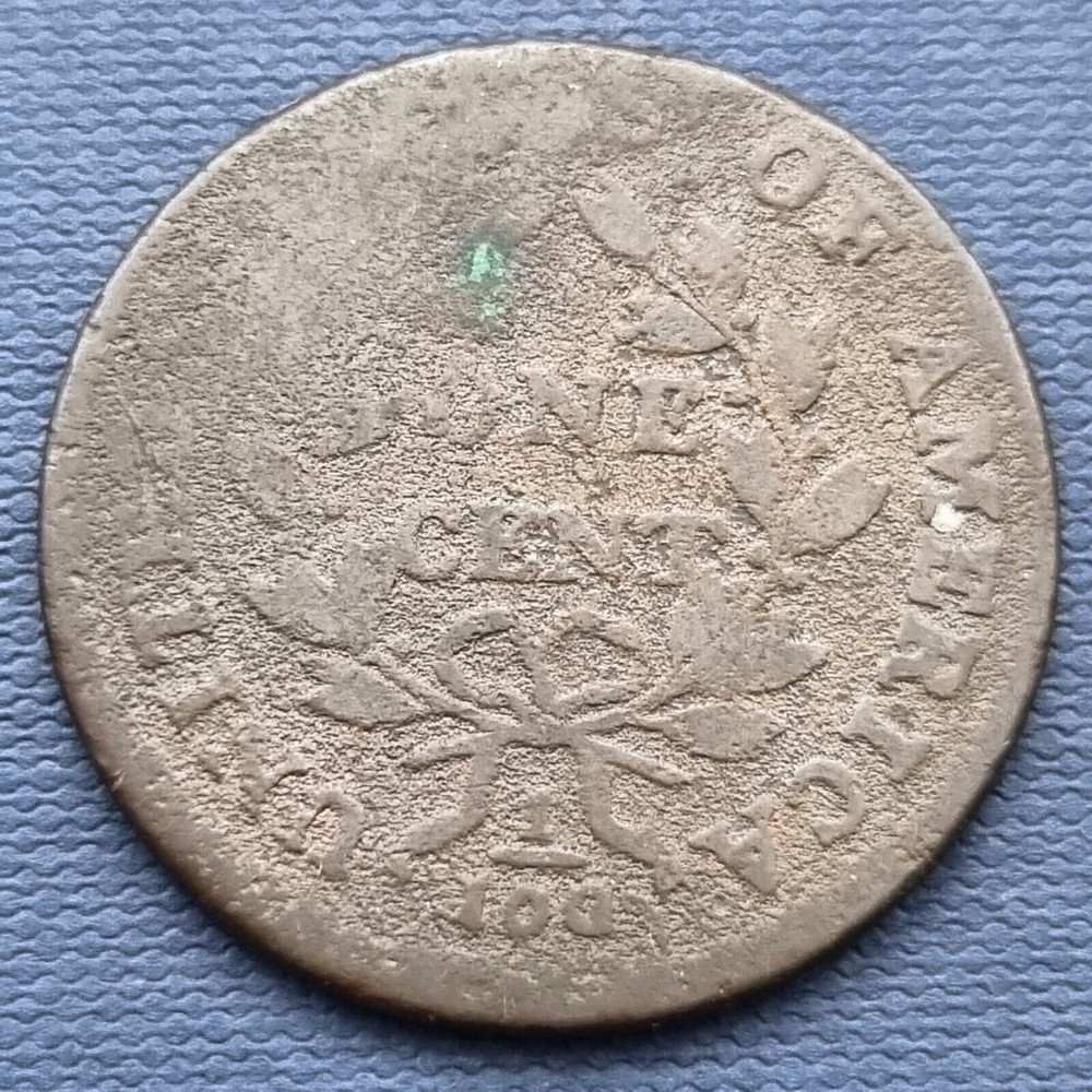 1800 Draped Bust Large Cent 1c Circulated #52978