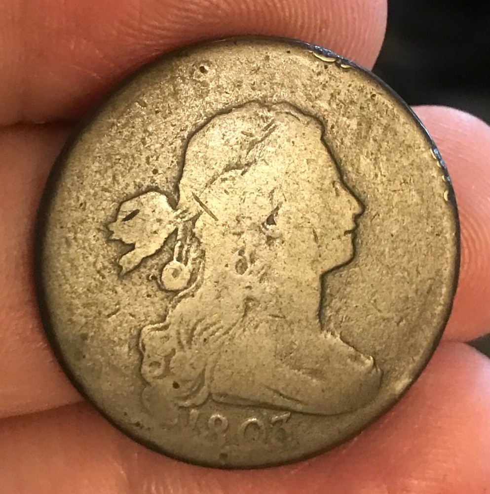 1803 small date, small fraction, large cent , nice AG, scarce !