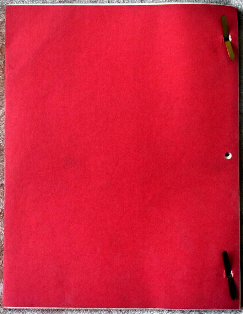 6 Original Shell Game Screenplays, Scripts Including Pai Gow, Dead Wrong....