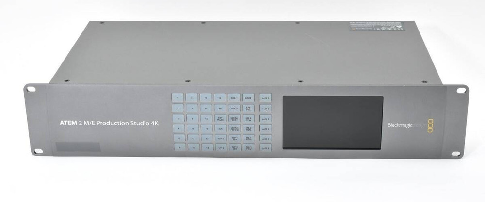 Blackmagic Design ATEM 2 M/E Production Studio 4K Switcher Tested Working
