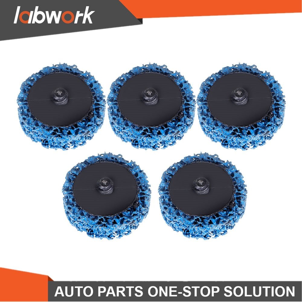 Labwork 50 PCS 2 Inch Blue Quick Change Easy Strip & Clean Disc For Paint Rust