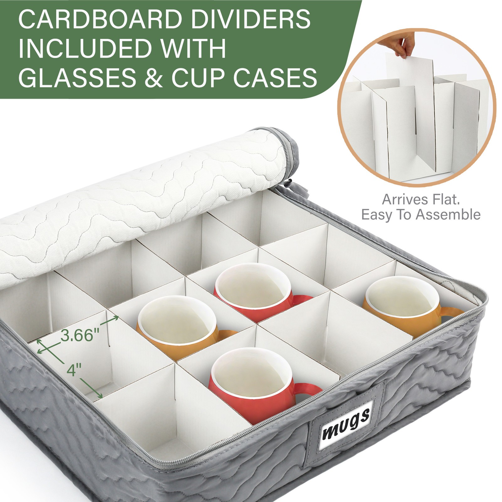 China Storage Containers Quilted 5 Piece Set Chinaware Dinnerware Storage Case